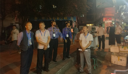 华坪县水井街油烟扰民问题有了很大的改善