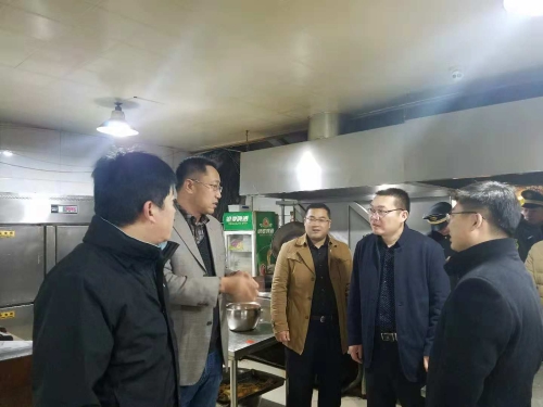 嘉祥县城市管理局到任城区综合执法局参观学习餐饮油烟治理工作