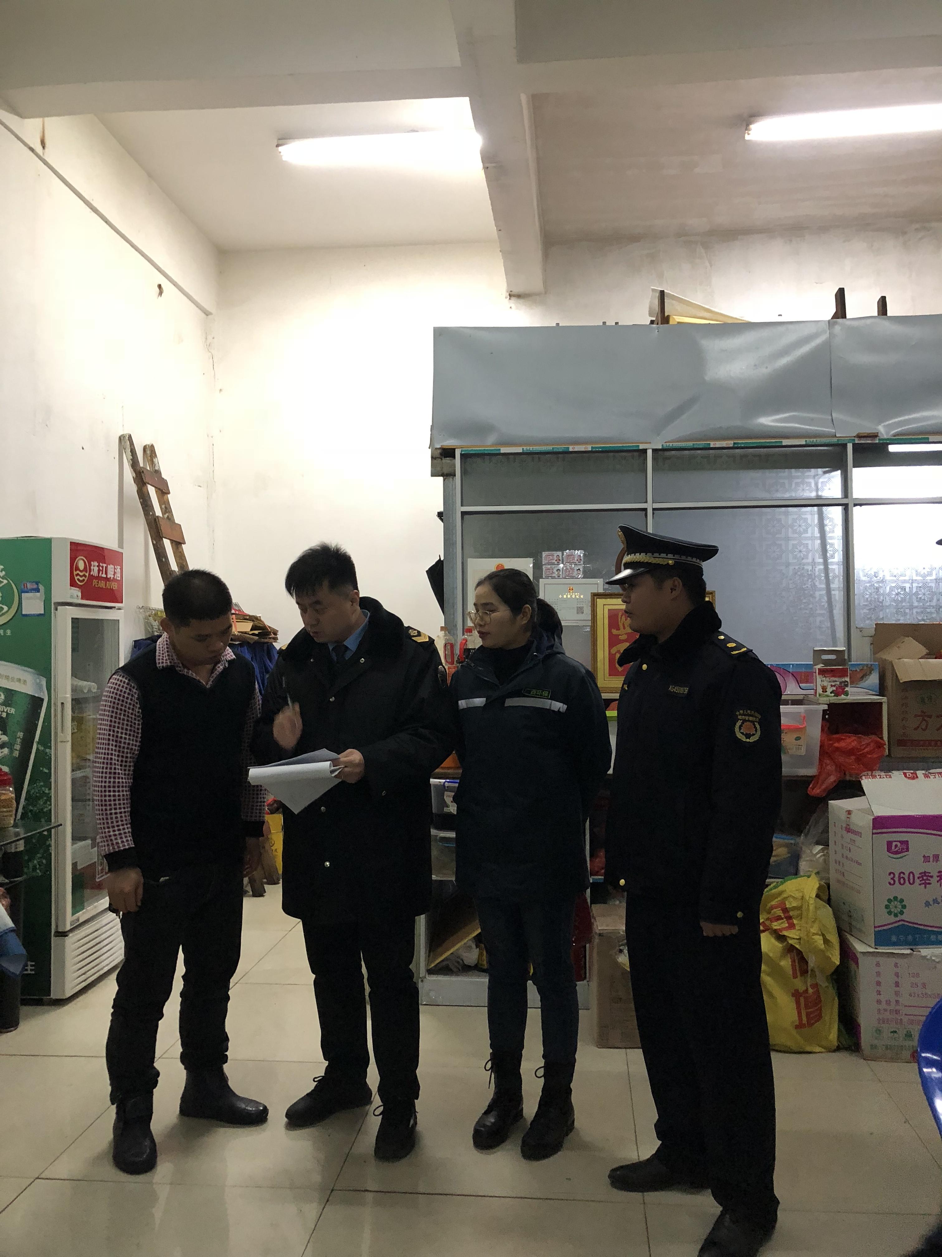 东盟经开区多部门联合开展辖区餐饮油烟专项执法检查