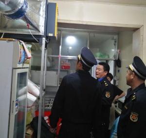 兰山区综合行政执法局多措并举强力推进餐饮油烟整治