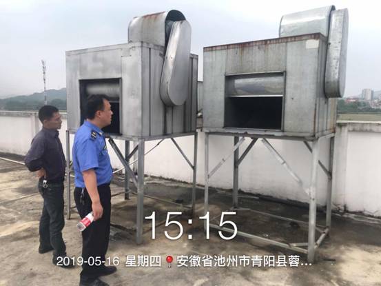 青阳县执法局多举措开展餐饮油烟整治工作