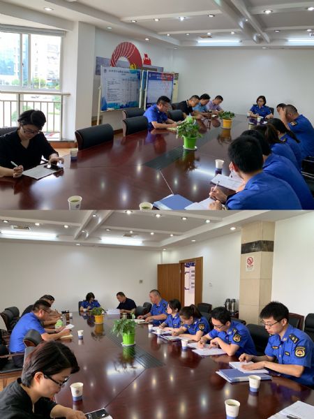 平湖市餐饮油烟治理第二攻坚小组召开阶段性工作会议