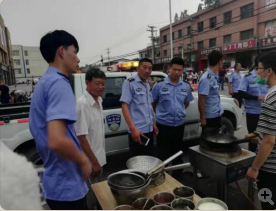 睢宁县高作镇多部门联合开展餐饮油烟专项整治行动