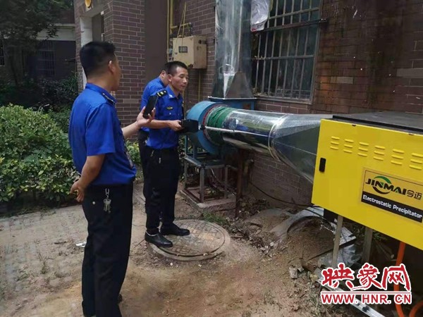 尉氏县城市管理局多举措治理餐饮业油烟污染