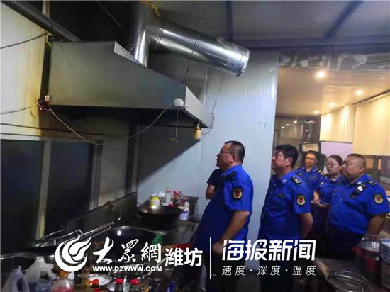 奎文区多措并举开展餐饮油烟治理行动