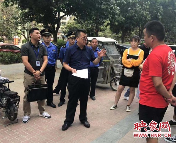 开封示范区城管局开展油烟、食安、厨余综合整治工作