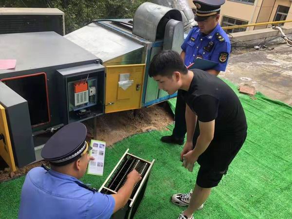 兰山区多措并举扎实推进餐饮油烟污染防治