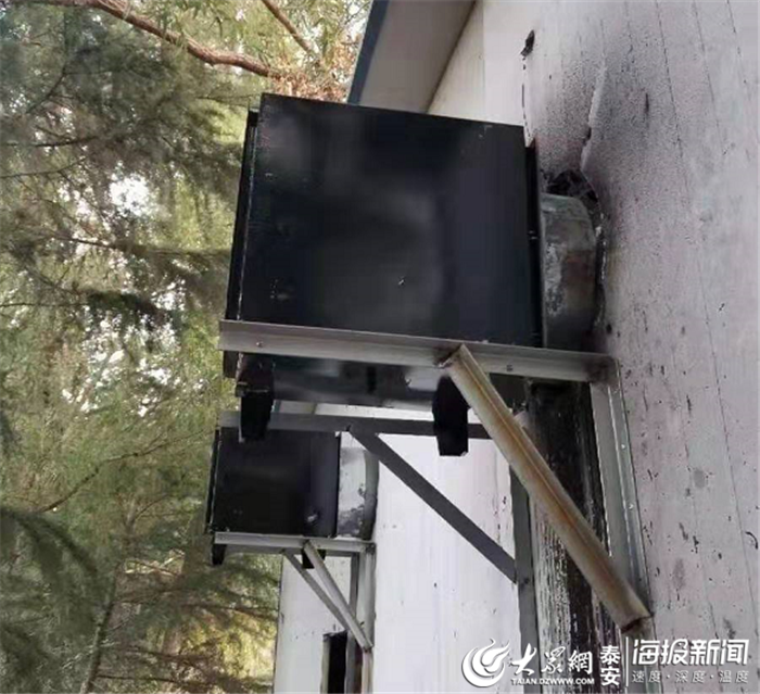 泰安一企业内部食堂违规排放油烟被责令整改并罚款5000元