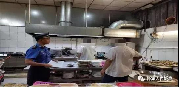 怀集县提前完成餐饮企业油烟净化设备安装任务