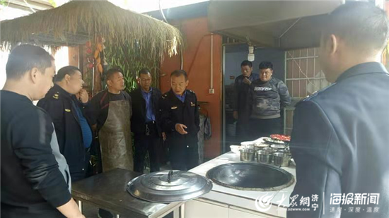 微山县综合行政执法局强化餐饮油烟动态监管