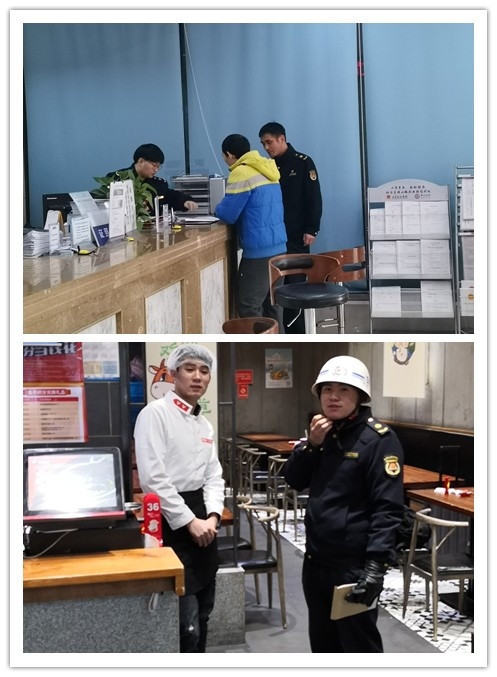 海曙区西门中队多举措整治餐饮油烟