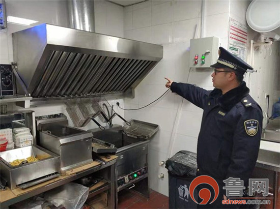 阜安综合行政执法中队开展餐饮业户全面排查