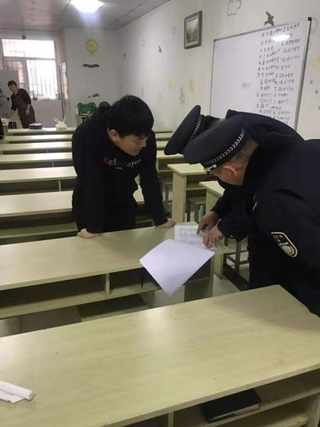 胶州九龙开展幼儿园、托管食堂油烟排放专项检查