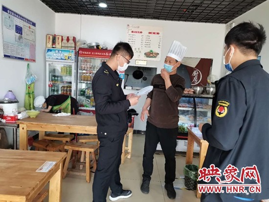 郑州市高新区沟赵办事处集中开展餐饮油烟专项整治行动