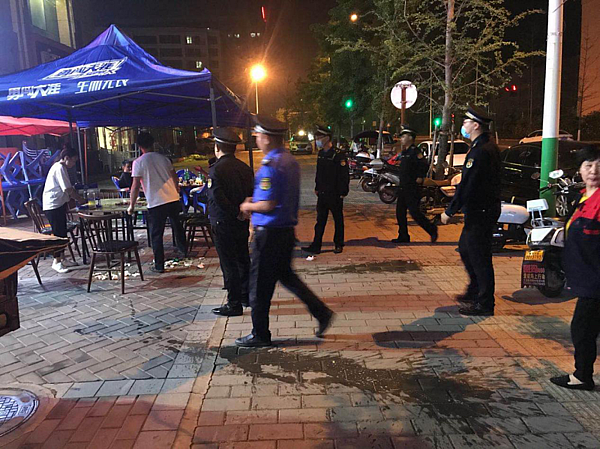 杨凌示范区城市管理执法局开展露天烧烤专项整治活动