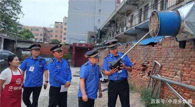 禹州城管局开展餐饮服务业油烟污染专项治理行动