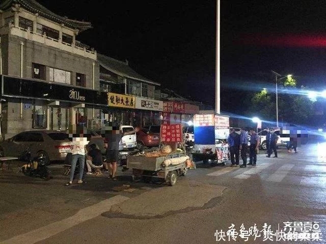 岱庙中队专项整治占道经营、油烟污染、噪音扰民