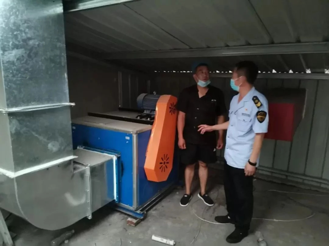 抚宁区市场监督管理局开展餐饮单位油烟净化设施情况突击检查