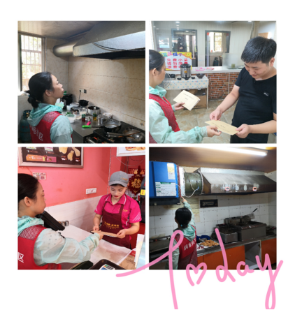 润康苑社区开展餐饮业油烟污染专项整治活动