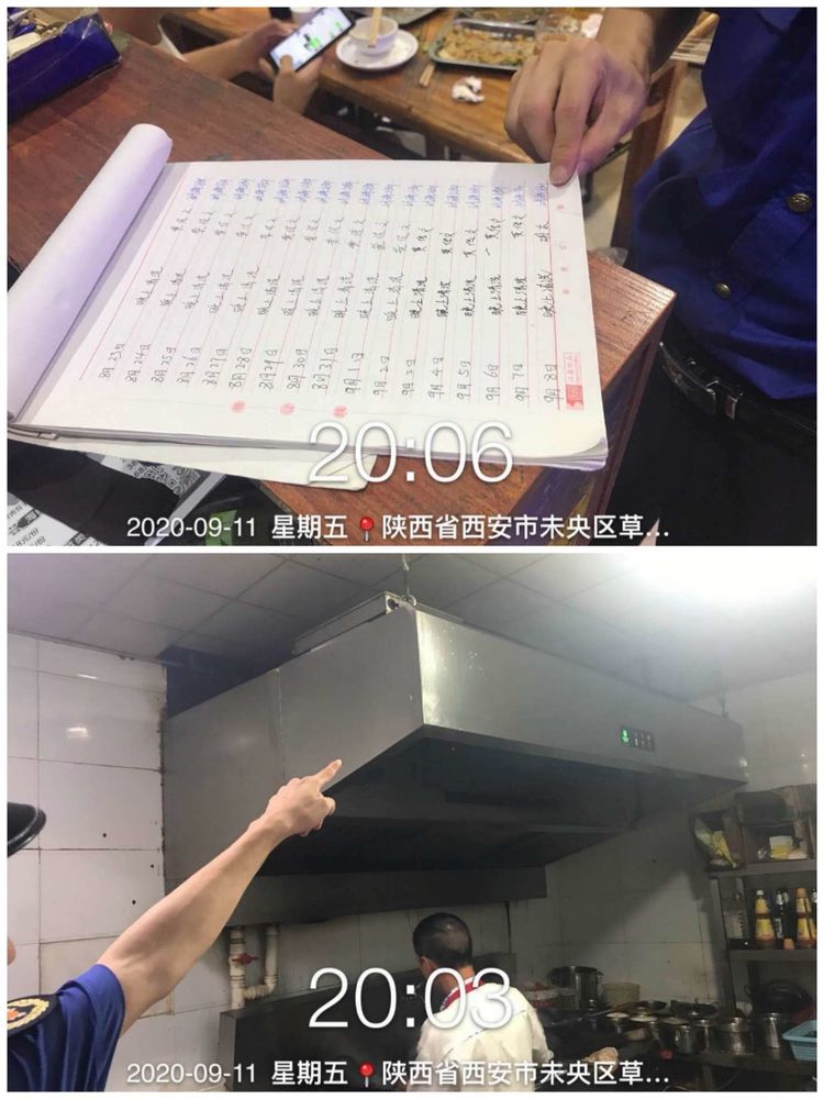 未央城市管理和综合执法局汉城中队开展辖区餐饮店检查