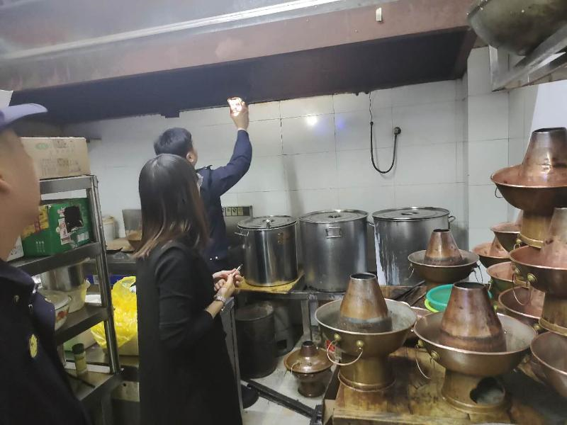芜湖市经开区城管局开展油烟净化设施大检查