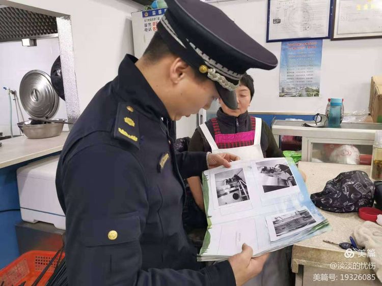 长安城管执法直属三中队开展6家餐饮单位日常检查