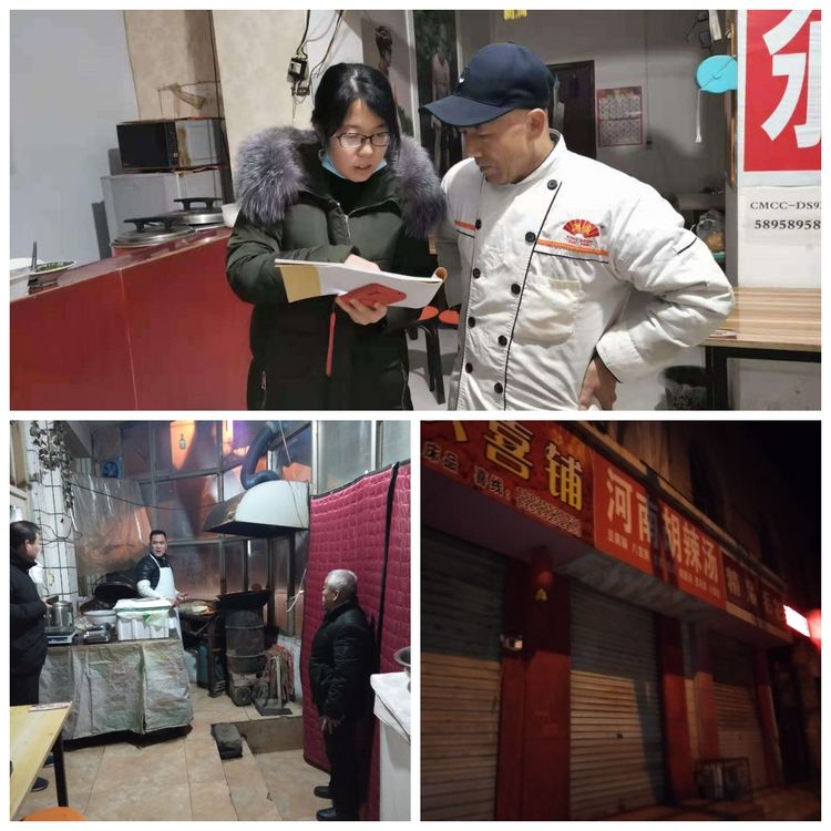 潞城区市场监管局副主任带队检查餐饮单位油烟净化设备