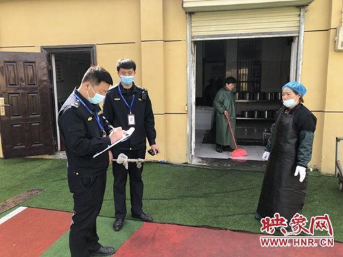 祥符区城市管理执法大队推进餐饮服务业油烟污染专项治理工作