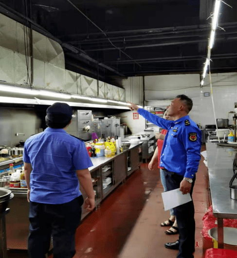 古田县城市管理局组织开展油烟专项整治行动