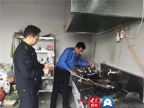 阳信县开展露天烧烤和餐饮油烟污染专项整治行动