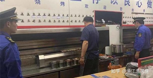 汝州市城管执法局推进餐饮油烟污染治理工作