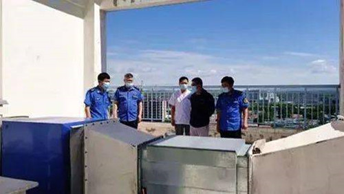 扎鲁特旗城市管理综合行政执法局推进油烟污染治理工作