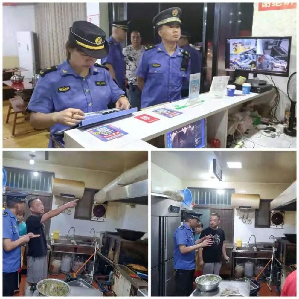 西乡县多部门联合开展城区夜市小餐饮油烟污染专项整治