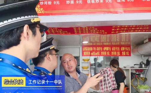 杜岭街道办事处开展餐饮服务行业油烟污染整治行动