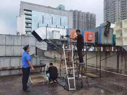 西安市经开区启动油烟治理全面普检工作