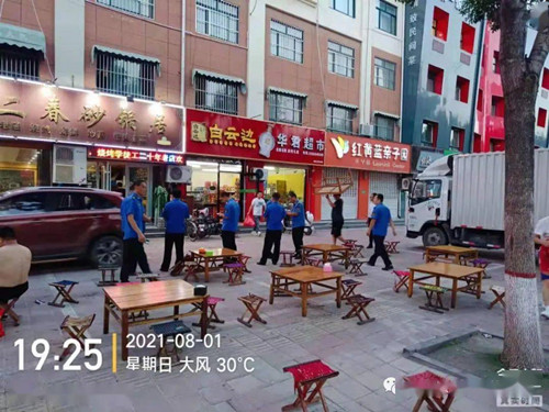 莘县综合行政执法局开展油烟治理专项整治活动