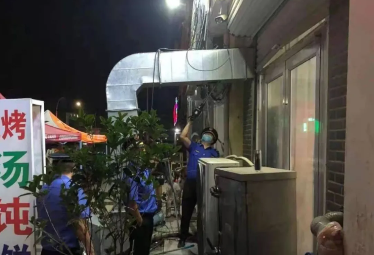 单县综合行政执法局加强餐饮油烟污染治理力度
