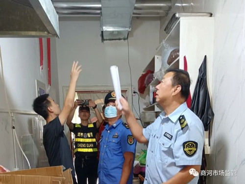 商河县市场监管局三举措开展餐饮油烟治理