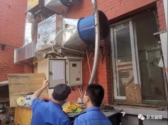 梅溪街道开展餐饮油烟在线监控设备巡查专项整治