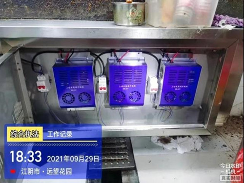 青阳镇开展为期半个月的餐饮油烟治理“回头看”