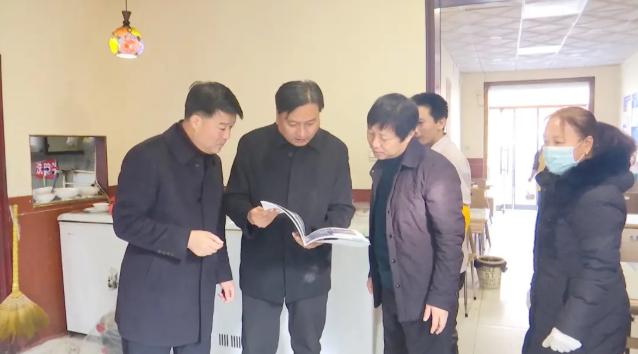 翼城县副县长聂华检查餐饮业油烟治理工作