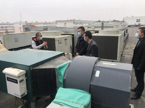 兴谷街道开展餐饮行业油烟油污整治