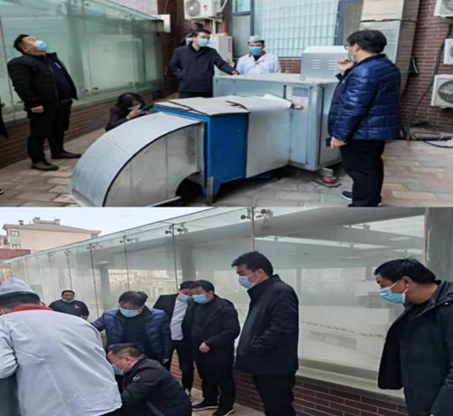 西郊市场监管所开展辖区餐饮服务业油烟(油水)和噪声污染第三方治理工作