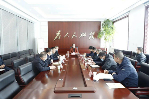 陵川县召开2022年第一季度空气质量保障调度安排会
