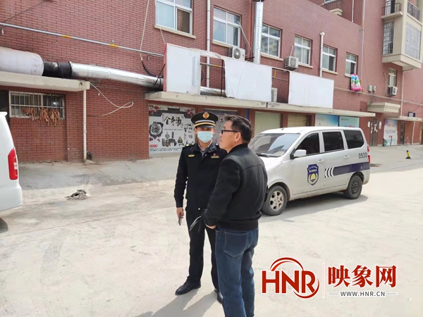 祥符区城市管理执法大队开展餐饮油烟专项整治