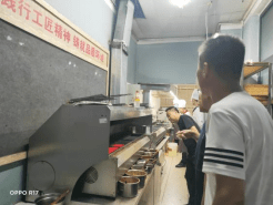 阳城生态环境分局城镇中队推进餐饮油烟治理