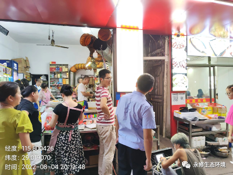 永修县开展城区餐饮油烟治理专项检查