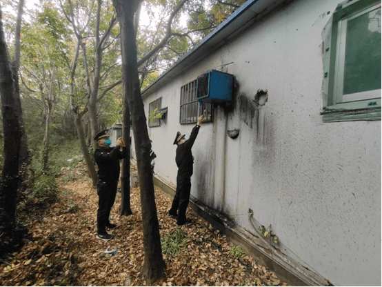 太白湖区开展餐饮业油烟专项整治活动