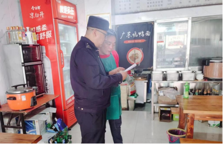 歙县城管执法局开展餐饮油烟净化专项整治行动