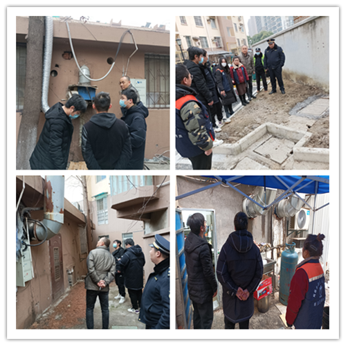 叙康里社区开展餐饮油烟排查整治